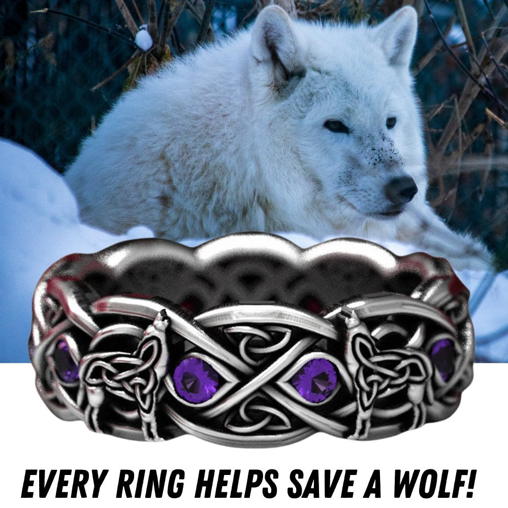 Anillo Protectores Lobo